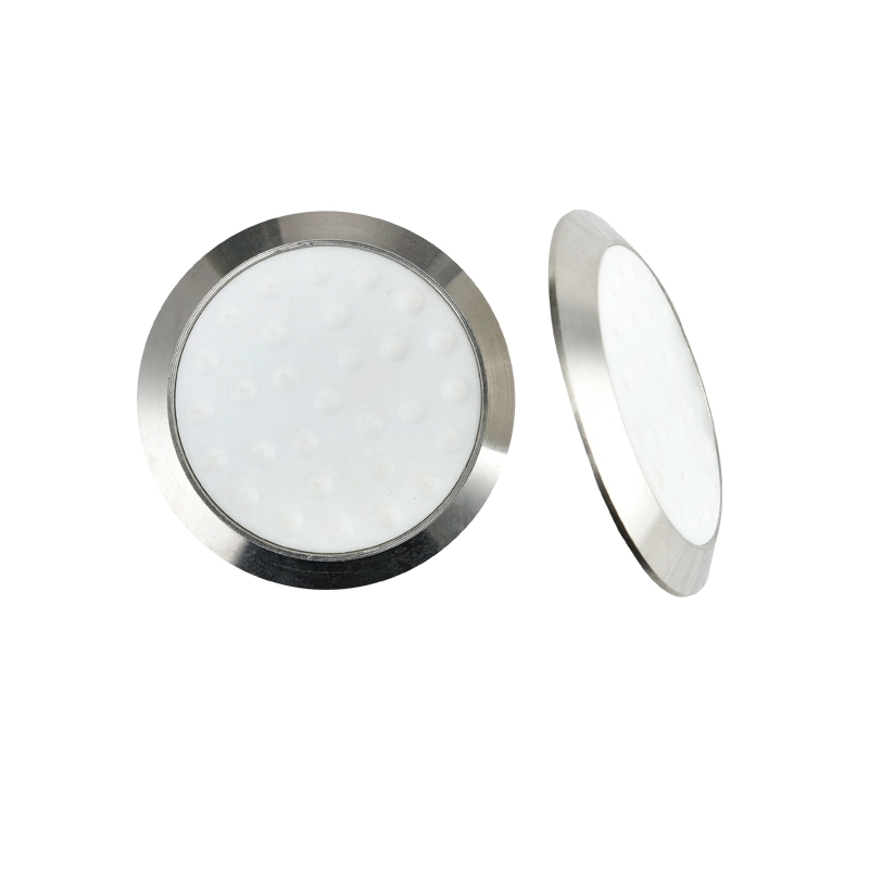 ترصيع مؤشر اللمس من الفولاذ المقاوم للصدأ بارتفاع 3 مم مع إدراج PU لرصف تحذير الطريق