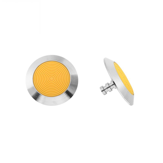 مؤشر لمس عالي الجودة من الفولاذ المقاوم للصدأ 35 مم مع إدراج من البلاستيك/البولي يوريثان RY-DS108/118