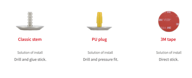 تركيب مسمار اللمس