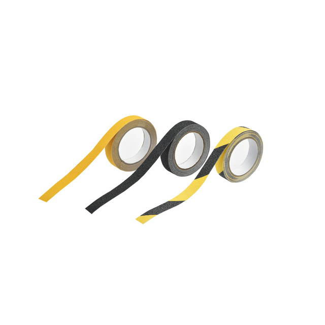 شريط عاكس كاربورندوم PVC / PET مضاد للانزلاق ذاتي اللصق لأرضية درج الطريق RY-PE901