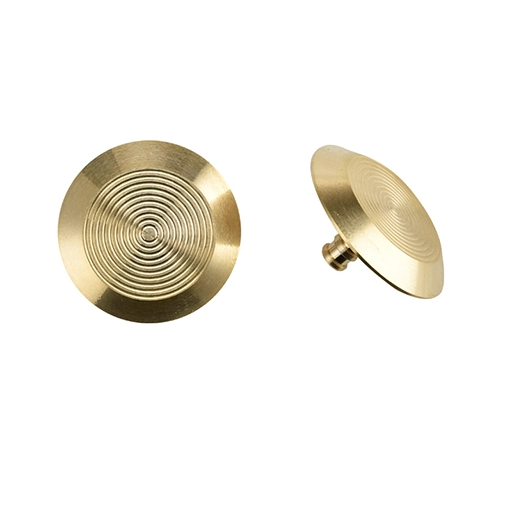 مؤشرات سطح المشي النحاسية اللمسية ترصيع النقاط للرصف ومقاومة الانزلاق RY-DB201